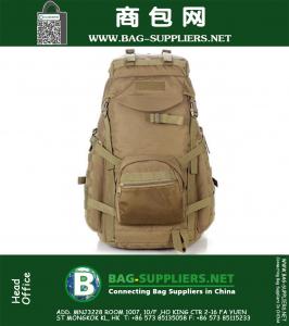 Man Camouflage Nylon Tactische uitrusting Gear Militaire stijl Rugzakken Rugzak Packs Waterdichte buitensporttassen Legertas