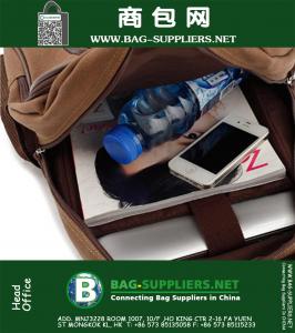 Zaino per laptop solido con tracolla per uomo Borse per donna Borse casual per zainetto militare Unisex Borsa da escursione militare