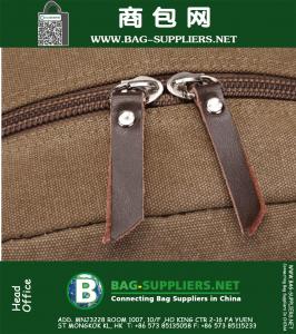 Borsa militare da viaggio borsa da viaggio zaino classico in cotone con tasca multi-tasca