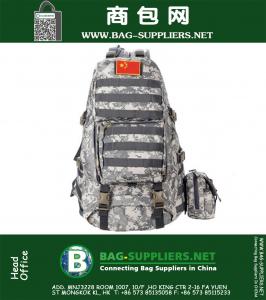 Outdoor Militaire Tactische Rugzak Camp Wandeltas Rugzak 45L MOLLE Grote grote ergonomische uitrusting