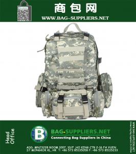 Outdoor Waterpoorf Large Molle Assault Tactical Backpack Military Rugzak Camping Hiking Trekking Mountaineering Bag