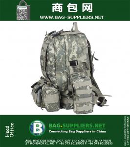 Outdoor Waterpoorf Large Molle Assault Tactical Backpack Military Rugzak Camping Hiking Trekking Mountaineering Bag