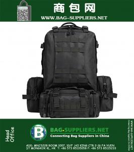 Outdoor Waterpoorf Large Molle Assault Tactical Backpack Military Rugzak Camping Hiking Trekking Mountaineering Bag