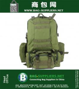 Outdoor Waterpoorf Large Molle Assault Tactical Backpack Military Rugzak Camping Hiking Trekking Mountaineering Bag