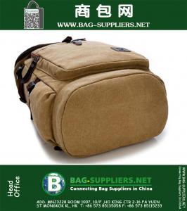 Tactische outdoor reisbagage leger tas mannen militaire rugzak canvas berg wandelen rugzak camping tactische rugzak