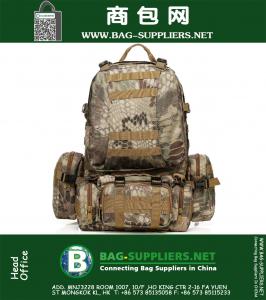 50L Molle Tactical Assault Outdoor Militaire Rugzakken tactische Hiking Rugzak Camping Tas