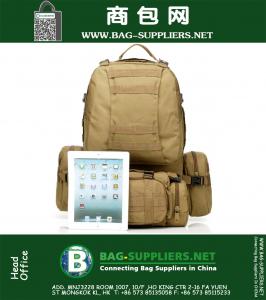 50L Molle Tactical Assault Outdoor Militaire Rugzakken tactische Hiking Rugzak Camping Tas