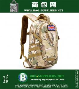 Camouflage Outdoor waterdichte 3D Militaire Tactische Rugzak Mannen Rugzak Tas 20L voor Camping Reizen Wandelen Trekking Bag