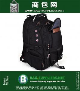 Grote zakformaat tas mannen laptop rugzak Zwitsers zakmes rugzak 15 Inch herenbagage Mochila & reistas sporttas