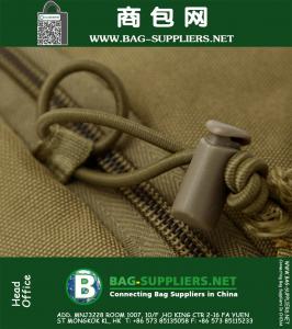 Campingtassen, Waterdichte Molle Rugzak Militaire 3P Gym School Trekking Ripstop Woodland Tactische uitrusting klein voor mannen 15L