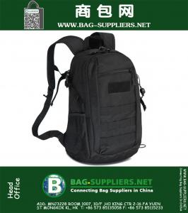 Campingtassen, Waterdichte Molle Rugzak Militaire 3P Gym School Trekking Ripstop Woodland Tactische uitrusting klein voor mannen 15L