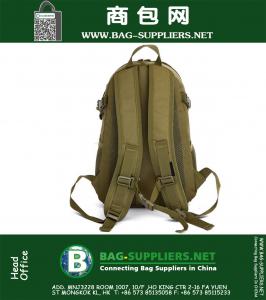 Campingtassen, Waterdichte Molle Rugzak Militaire 3P Gym School Trekking Ripstop Woodland Tactische uitrusting klein voor mannen 15L