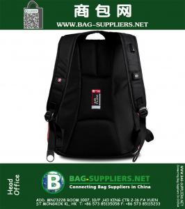 15.6 Inch laptop rugzak zakelijke mannen tas zwitserse tuig reizen militaire tas funda portatil 15.6 school rugzak
