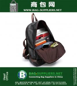 Reistas Tas PU Leer Bagpack Militaire Tactische Vintage Camping Wandelen Legzak Masculina Rugzak