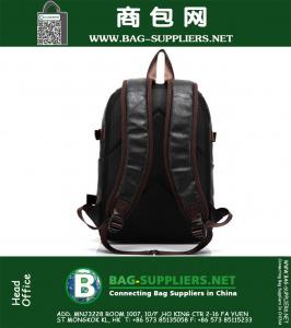 Reistas Tas PU Leer Bagpack Militaire Tactische Vintage Camping Wandelen Legzak Masculina Rugzak