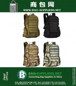 Molle Jachttassen Militaire Leger Jachttassen Trekking Ripstop Woodland Tactische uitrusting voor mannen 35L Tassen