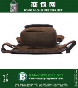 Heren Canvas Military Tactical Travel Hiking Motorrijden Fanny Pack Taille Dijbeenzak