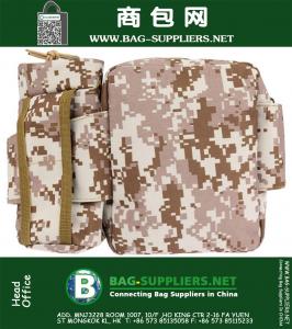 Unisex Bum Heuptas Sport Heuptasje Afneembare Bidonhouder Riem Tasje Tactische tas Outdoor reis Militaire uitrusting