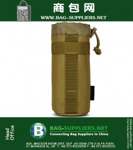 Draagbare Outdoor Tactische leger Molle Waterfles Tas Nylon Utility Pouch Militaire Waterkoker Pack