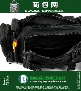 Outdoor Camouflage Tas Militaire Tactische Taille Verpakking Canvas Camera Enkele Schouder Berichtentas