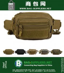 Multifunctionele kleine Messenger Bag Mannen Nylon Waterdichte Outdoor Tactische Taille Verpakking Army Fans Outdoor Camouflage Kleine Tas