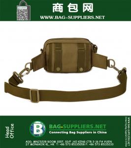 Multifunctionele kleine Messenger Bag Mannen Nylon Waterdichte Outdoor Tactische Taille Verpakking Army Fans Outdoor Camouflage Kleine Tas
