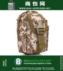 Militaire Tactische Molle Taille Verpakking Mini Tassen Outdoor Sport Casual tas Mobiele telefoon Case voor I-phone 6 High-strength Waterproof