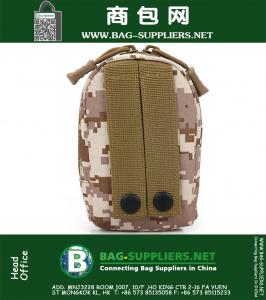 Militaire Tactische Molle Taille Verpakking Mini Tassen Outdoor Sport Casual tas Mobiele telefoon Case voor I-phone 6 High-strength Waterproof