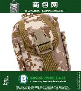 Militaire Tactische Molle Taille Verpakking Mini Tassen Outdoor Sport Casual tas Mobiele telefoon Case voor I-phone 6 High-strength Waterproof