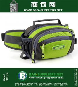 Saco de cintura impermeável Saco de cinto esportivo Exterior Militar Tactical Waist Pack Verde Amarelo Preto Vermelho Laranja Azul Céu Azul Rosa