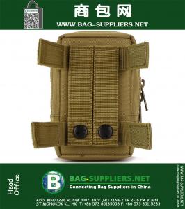 Tactische militaire uitrusting Molle-accessoires Multifunctionele tactische heuptas Waterdichte nylon mobilephone-tas