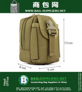 Outdoor Militaire Tactische Riem Heuptas Mannen Mobiele Telefoon Portemonnee Reizen Sport Taille Verpakking Army fans camping trip tas