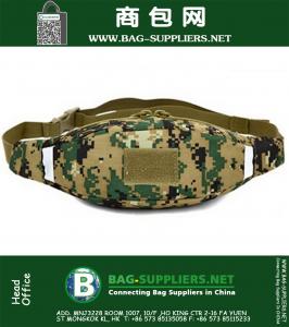 Buitensporten Camping Wandelen Running Belt 600D Nylon Tactische Army Heuptas Molle Apparatuur Militaire Fanny Pack voor Mannen Vrouwen