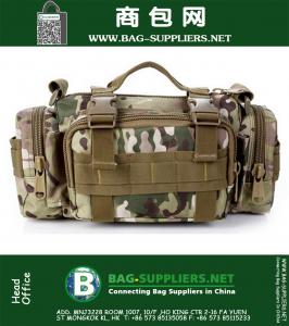Borse tattiche militari all'aperto del pacchetto della vita Viaggi che corrono bici sportiva Sacco a pelo casuale della vita Borse dell'esercito del cammuffamento