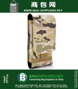 Нейлон Талия Телефон Дело Обложка Моль Колстер Армия Camo пояс Сумка Тактический военный кошелек кошелек