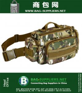 Army camouflage outdoor tactische chest pack 3P magic pockets camera mannen rijden grote multifunctionele zakken