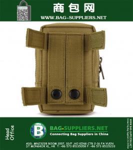 Tactische militaire uitrusting Molle-accessoires Multifunctionele tactische heuptas Waterdichte nylon Mobilofoon tas Flyye-etui