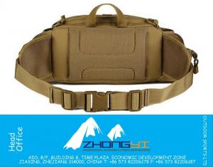 Outdoor Sport Wandelen Camping Tactische Heuptas Multi Function Running Belt Heuptasje Nylon Molle uitrusting Militaire heuptas