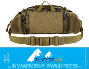 Outdoor Sport Wandelen Camping Tactische Heuptas Multi Function Running Belt Heuptasje Nylon Molle uitrusting Militaire heuptas
