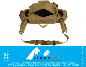 Outdoor Sport Wandelen Camping Tactische Heuptas Multi Function Running Belt Heuptasje Nylon Molle uitrusting Militaire heuptas