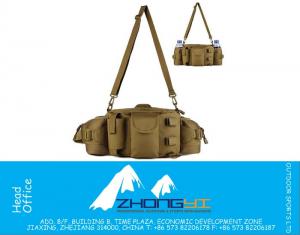 Outdoor Sport Wandelen Camping Tactische Heuptas Multi Function Running Belt Heuptasje Nylon Molle uitrusting Militaire heuptas