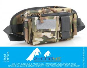 Tactische Taille Pack Tassen Heuptas, Outdoor Militaire Apparatuur Tas Camping Wandelen Taille Packs Mobiele Telefoon Case Nylon Materiaal