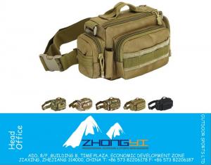 Army camouflage outdoor tactische chest pack 3P magic pockets camera mannen rijden grote multifunctionele zakken