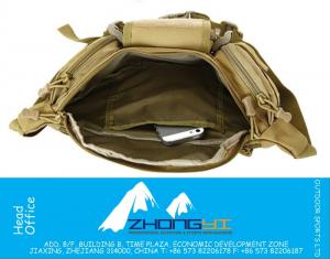 Topkwaliteit Nieuwe Mannen 1000D Nylon Heuptasje Heuptaille Heuptas Militaire Tactische Reizen Wandelen Rijden Sling Borst Waterdicht