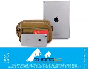 Multifunctionele Tactische Militaire Mannen Sport Messenger Taille Verpakking Waterdichte Outdoor Telefoon Pouch Vrouwen Sport Schoudertas