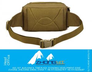 Outdoor Sport Waterproof Nylon Waist Belt Bag Men Climbing Bum Fanny Waist Pack Bags Military Bicycle Should Bags