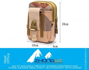 Outdoor Militaire Tactische Riem Heuptas Mannen Draagbare Waterbestendig Mobiele Telefoon Portemonnee Reizen Sport Heuptas