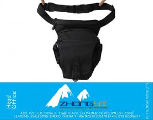 Heren Nylon Reizen Hiking Motorrijden Tactische Militaire Riem Hip Bum Heuptasje Taille Drop Heup Beenzak
