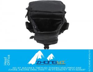Heren Nylon Reizen Hiking Motorrijden Tactische Militaire Riem Hip Bum Heuptasje Taille Drop Heup Beenzak