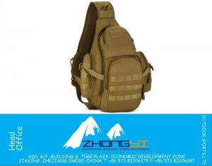 Mannen Tactische Borsttas Militaire uitrusting Outdoor Sport Nylon Borsttas Crossbody Sling Tactische Heren Messenger Bags